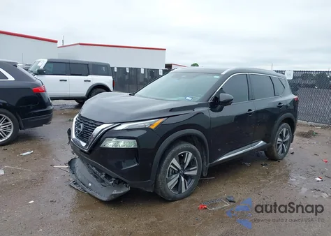 2023 Nissan Rogue Sl Fwd из США, поврежденный, VIN 5N1BT3CA3PC812273